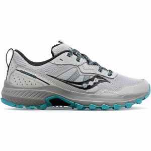 Grey / Blue Saucony Excursion TR16 Women's Trail Running Shoes | Malaysia S64190-B02