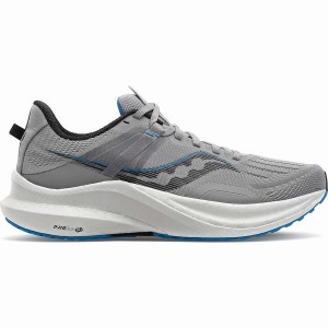 Grey / Blue Saucony Tempus Men's Running Shoes | Malaysia S23576-D23