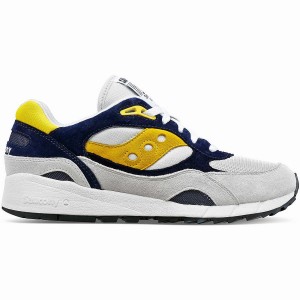 Grey / Blue / Yellow Saucony Shadow 6000 Women's Sneakers | Malaysia S62980-Y05