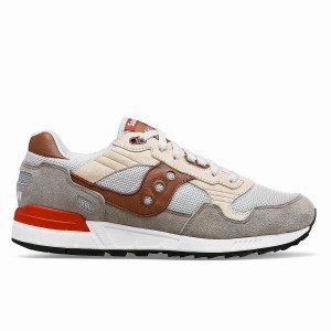 Grey / Brown Saucony Shadow 5000 Men's Sneakers | Malaysia S12978-W48