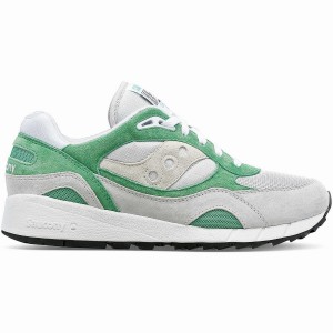 Grey / Green Saucony Shadow 6000 Men's Sneakers | Malaysia S79156-X61