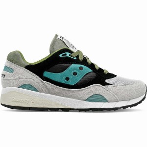 Grey / Green / Black Saucony Shadow 6000 Men's Sneakers | Malaysia S64309-Z40