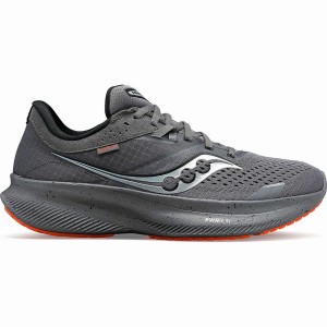 Grey / Orange Saucony Ride 16 Women's Running Shoes | Malaysia S15380-U56