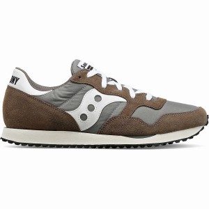 Grey / White Saucony DXN Trainer Men's Sneakers | Malaysia S51428-J69