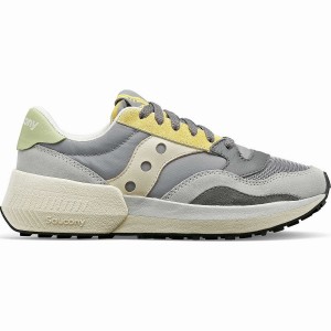 Grey / Yellow Saucony Jazz NXT Women's Sneakers | Malaysia S02673-M34