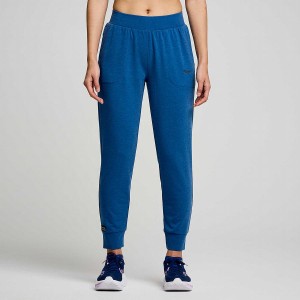 Indigo Saucony Boston Women's Pants | Malaysia S84935-B61