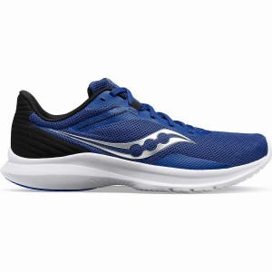 Indigo / Black Saucony Convergence Men's Running Shoes | Malaysia S90376-M05