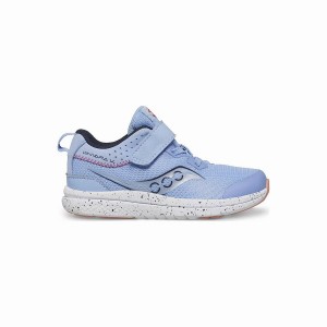 Light Blue Saucony Kinvara 14 A/C Jr. Sneaker Kids' Running Shoes | Malaysia S56429-B42