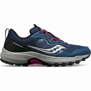 Navy Saucony Excursion TR16 Women's Trail Running Shoes | Malaysia S95283-X25