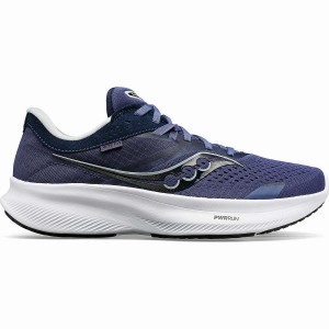 Navy / Black Saucony Ride 16 Women's Running Shoes | Malaysia S20716-T53