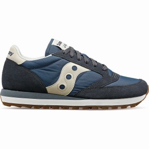 Navy / Cream Saucony Jazz Original Men's Sneakers | Malaysia S17820-X68