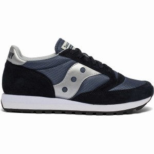 Navy / Silver Saucony Jazz 81 Men's Sneakers | Malaysia S02768-F37