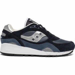 Navy / Silver Saucony Shadow 6000 Men's Sneakers | Malaysia S43025-R48