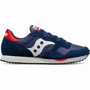 Navy / White Saucony DXN Trainer Men's Sneakers | Malaysia S04312-U62