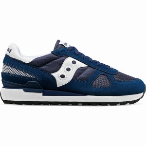 Navy / White Saucony Shadow Original Women's Sneakers | Malaysia S21496-G83