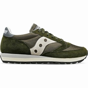 Olive / Grey Saucony Jazz 81 Men's Sneakers | Malaysia S45321-T24