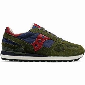 Olive / Navy Saucony Shadow Original Premium Women's Sneakers | Malaysia S50897-Z62