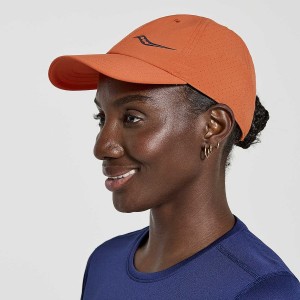 Orange Saucony Outpace Petite Men's Hats | Malaysia S24589-M61