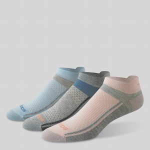 Pink Saucony Inferno Liteweight 3-Pack Women's Socks | Malaysia S48071-U79