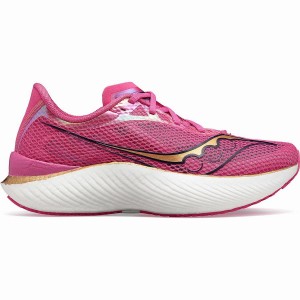 Pink / Navy Saucony Endorphin Pro 3 Men's Running Shoes | Malaysia S27958-H86