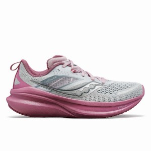 Purple Saucony Omni 22 Wide Women's Running Shoes | Malaysia S78416-L29