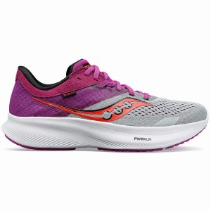 Purple Saucony Ride 16 Women's Running Shoes | Malaysia S90437-Z72