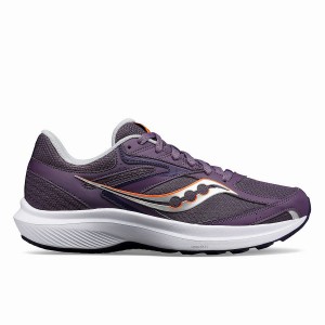 Purple / Red Saucony Cohesion 17 Women's Running Shoes | Malaysia S72850-Y45