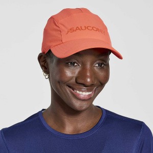 Red Saucony Outpace Women's Hats | Malaysia S25438-M57