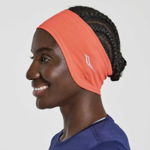 Red Saucony Solstice Women's Headband | Malaysia S74398-T29