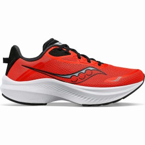 Red / Black Saucony Axon 3 Men's Running Shoes | Malaysia S78516-Y56