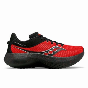 Red / Black Saucony X Black Men Run Kinvara Pro Men's Running Shoes | Malaysia S64750-C93