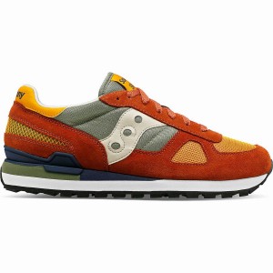 Red / Green Saucony Shadow Original Men's Sneakers | Malaysia S05324-D24