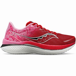 Red / Grey Saucony Tokyo Endorphin Speed 3 Women's Running Shoes | Malaysia S23618-U28