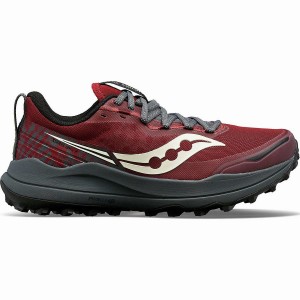 Red / Grey Saucony Xodus Ultra 2 Women's Running Shoes | Malaysia S51690-E58