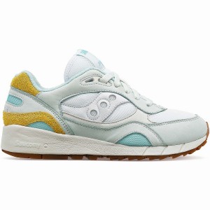 Turquoise / Yellow Saucony Shadow 6000 Unplugged Women's Sneakers | Malaysia S59174-R68