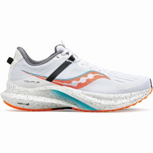 White Saucony Tempus Men's Running Shoes | Malaysia S14657-P93