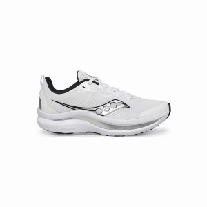 White / Black Saucony Endorphin KDZ Sneaker Kids' Running Shoes | Malaysia S53074-X80