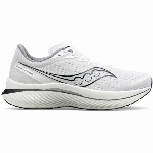 White / Black Saucony Endorphin Speed 3 Men's Running Shoes | Malaysia S01865-Q92