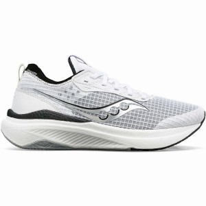 White / Black Saucony Freedom Crossport Men's Running Shoes | Malaysia S73452-U14