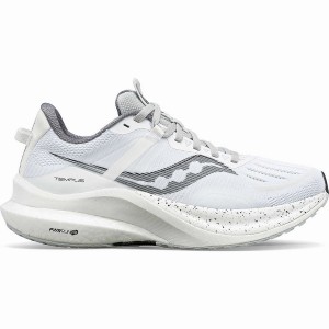 White / Black Saucony Tempus Men's Running Shoes | Malaysia S47395-Z63