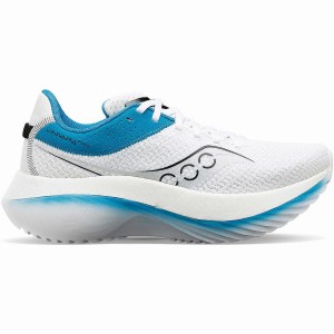 White / Blue Saucony Kinvara Pro Women's Running Shoes | Malaysia S65349-D40