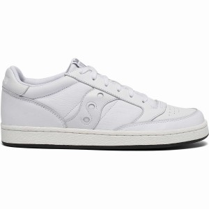 White / White Saucony Jazz Court Men's Sneakers | Malaysia S04817-R76