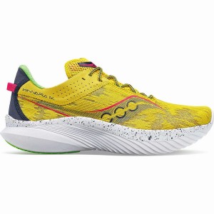 Yellow Saucony Kinvara 14 Men's Running Shoes | Malaysia S19364-Y65