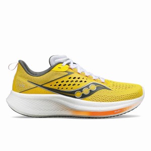 Yellow Saucony Ride 17 Men's Running Shoes | Malaysia S96738-S20