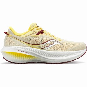 Yellow Saucony Triumph 21 Women's Running Shoes | Malaysia S83697-N01