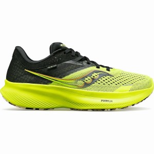 Yellow / Black Saucony Ride 16 Women's Running Shoes | Malaysia S39584-X63