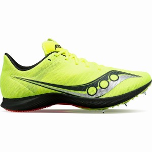 Yellow / Black Saucony Velocity MP Men's Track Spikes | Malaysia S13956-H47