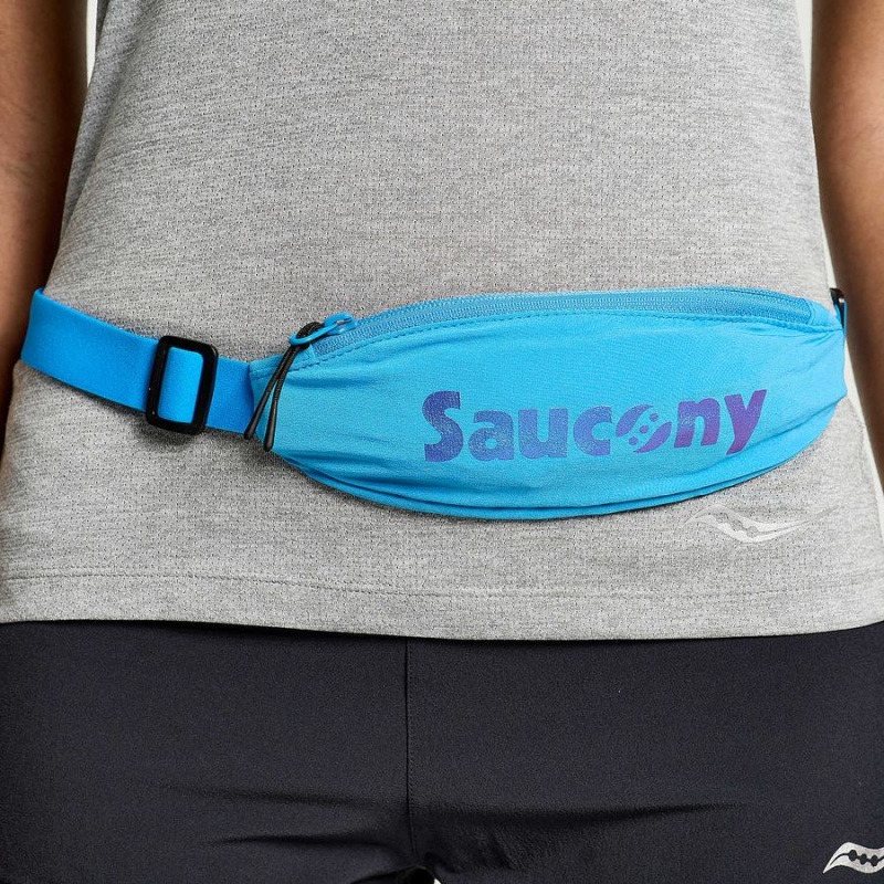 AZURE Saucony Outpace Run Belt Men\'s Belt Bags | Malaysia S56890-S94