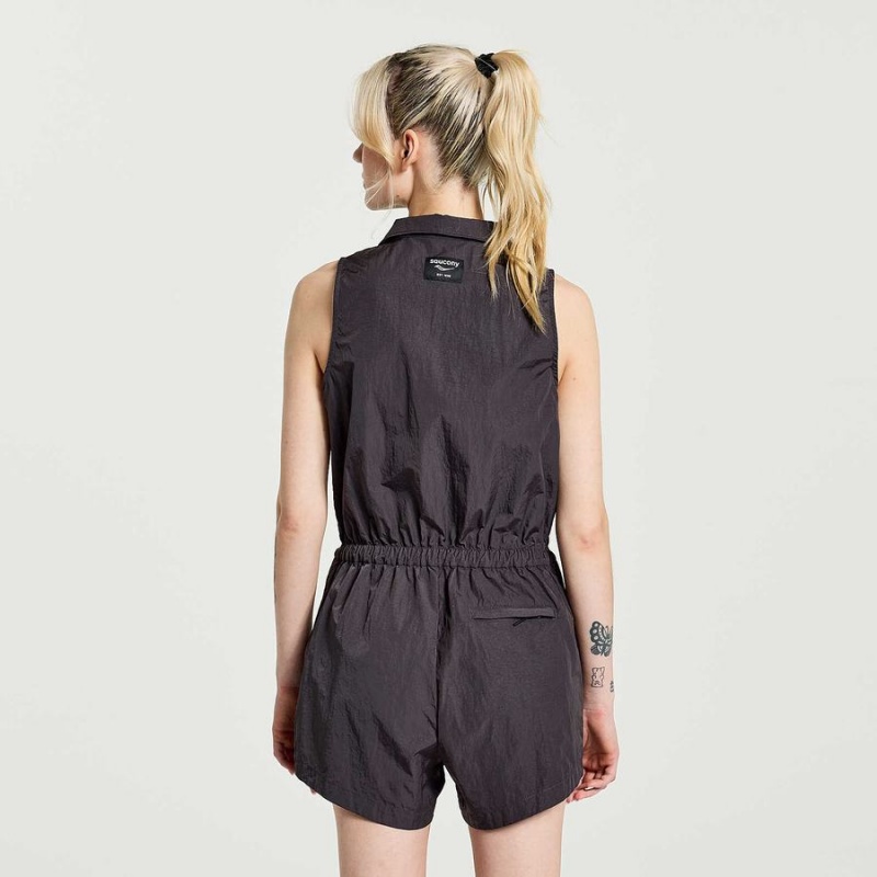 Basalt Saucony Unwind Romper Women's Jumpsuit | Malaysia S18503-L59