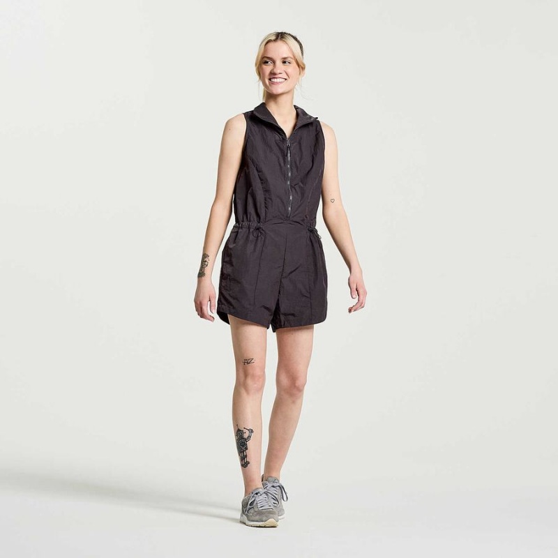 Basalt Saucony Unwind Romper Women's Jumpsuit | Malaysia S18503-L59